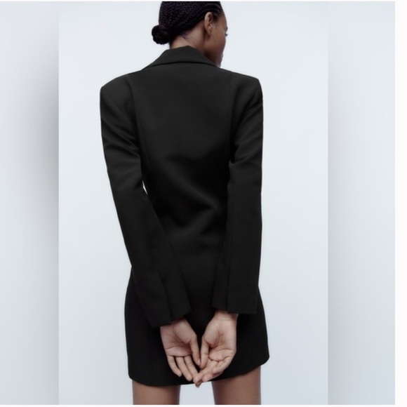 Zara Black Mini Dress - Picture 5 of 12